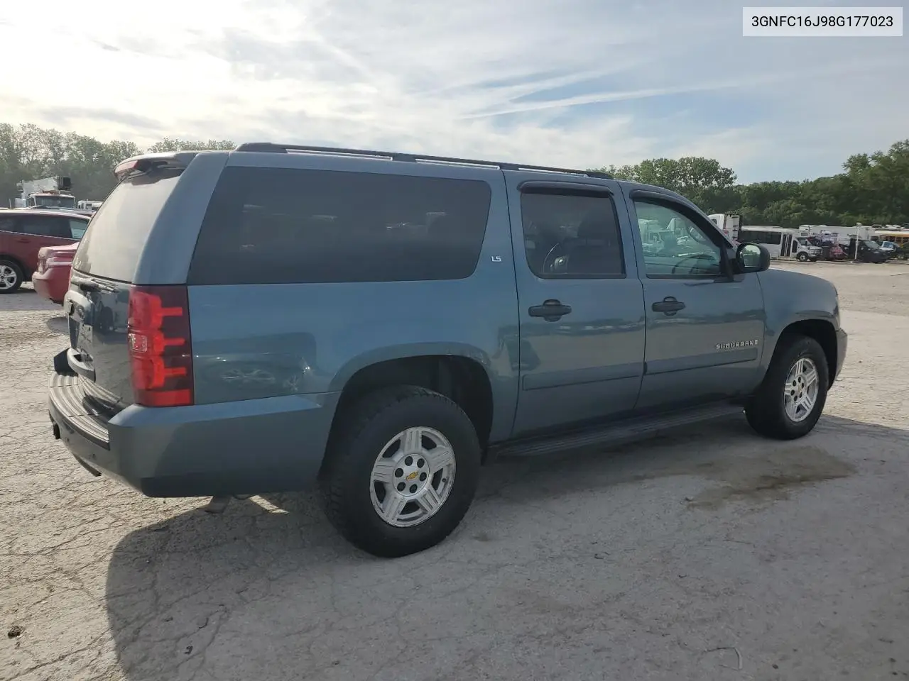 2008 Chevrolet Suburban C1500 Ls VIN: 3GNFC16J98G177023 Lot: 56647175