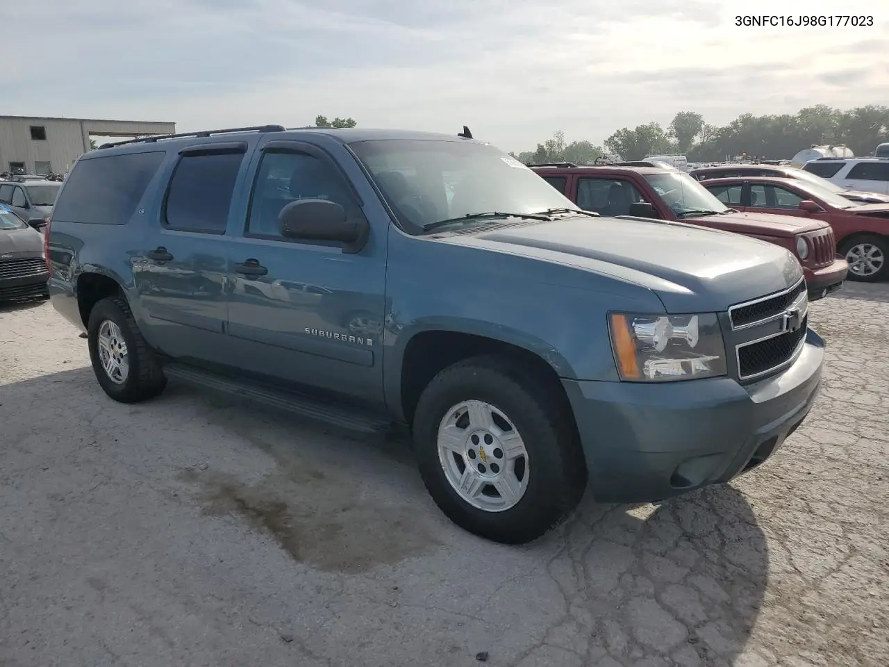 2008 Chevrolet Suburban C1500 Ls VIN: 3GNFC16J98G177023 Lot: 56647175