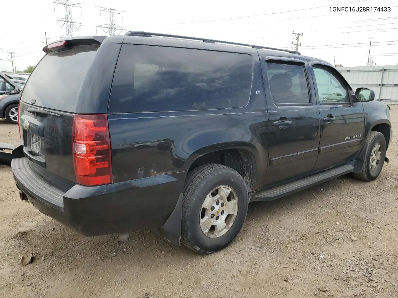 2008 Chevrolet Suburban C1500 Ls VIN: 1GNFC16J28R174433 Lot: 56663015
