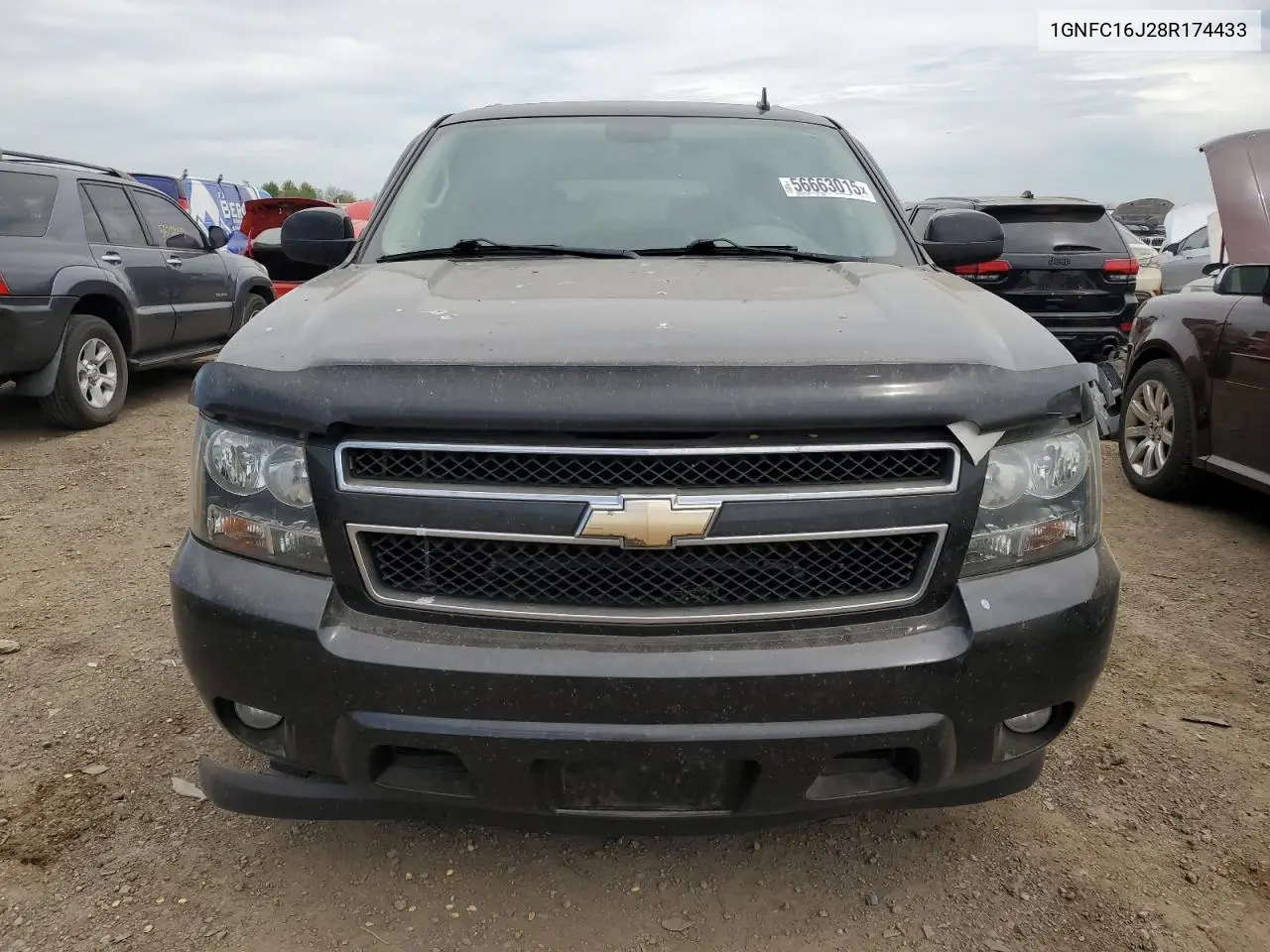 2008 Chevrolet Suburban C1500 Ls VIN: 1GNFC16J28R174433 Lot: 56663015