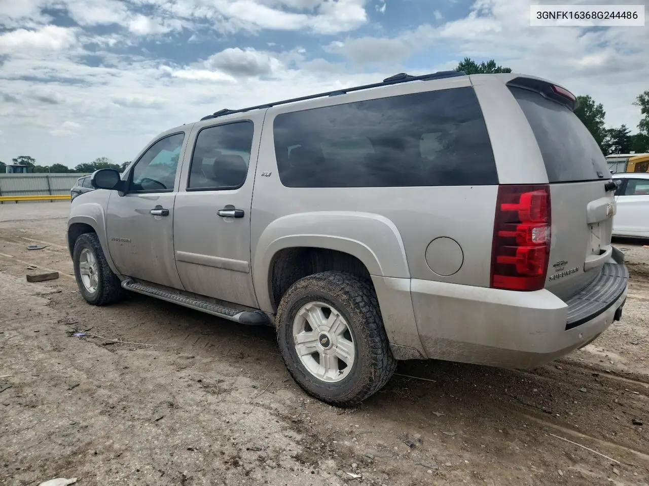 2008 Chevrolet Suburban K1500 Ls VIN: 3GNFK16368G244486 Lot: 61826455