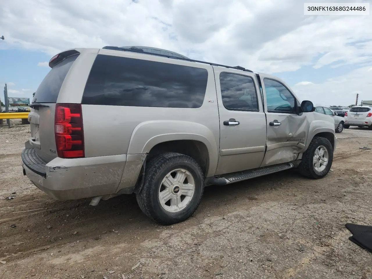 2008 Chevrolet Suburban K1500 Ls VIN: 3GNFK16368G244486 Lot: 61826455