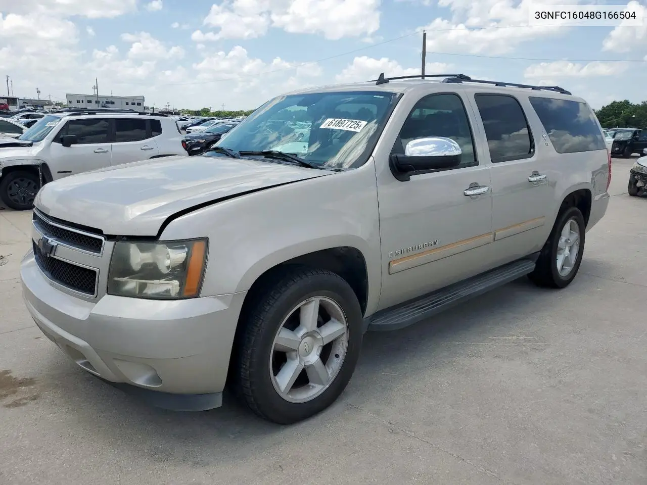 2008 Chevrolet Suburban C1500 Ls VIN: 3GNFC16048G166504 Lot: 61897725