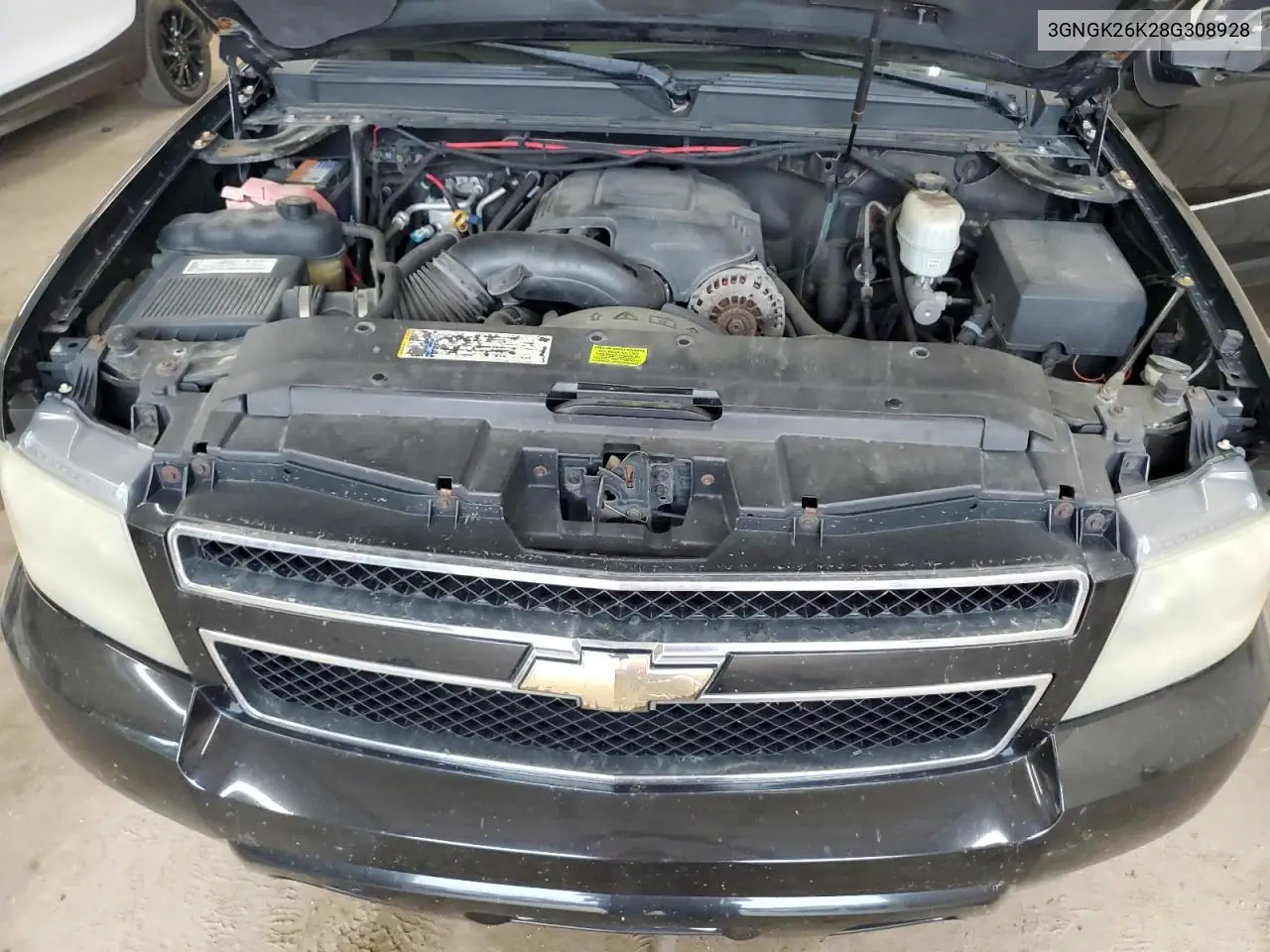 2008 Chevrolet Suburban K2500 VIN: 3GNGK26K28G308928 Lot: 61961215