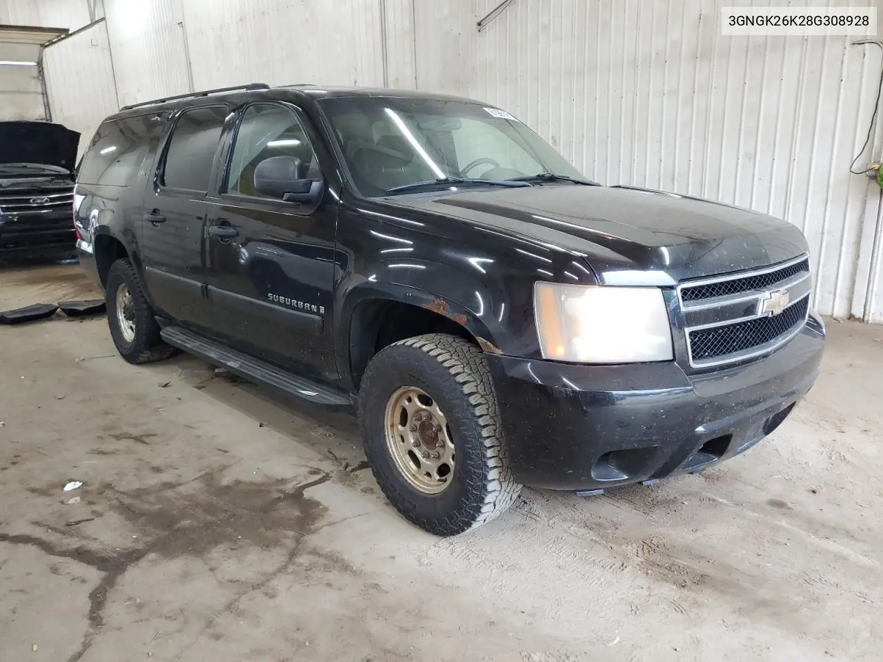 2008 Chevrolet Suburban K2500 VIN: 3GNGK26K28G308928 Lot: 61961215