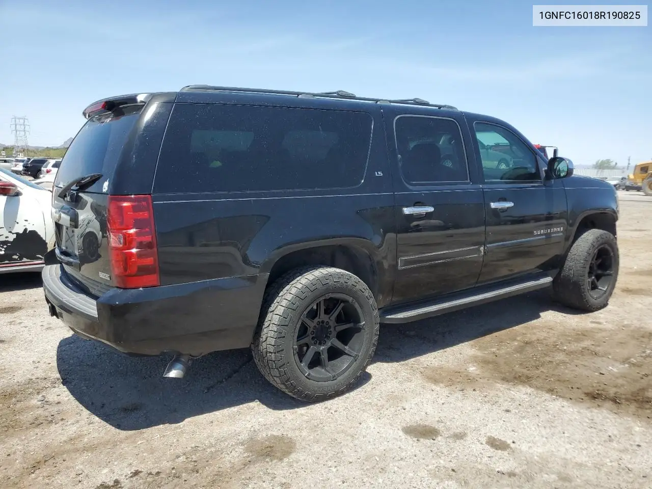 2008 Chevrolet Suburban C1500 Ls VIN: 1GNFC16018R190825 Lot: 62034395