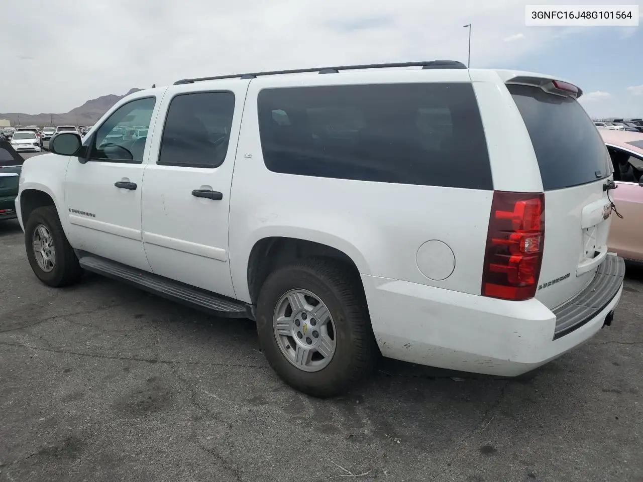 2008 Chevrolet Suburban C1500 Ls VIN: 3GNFC16J48G101564 Lot: 62140095