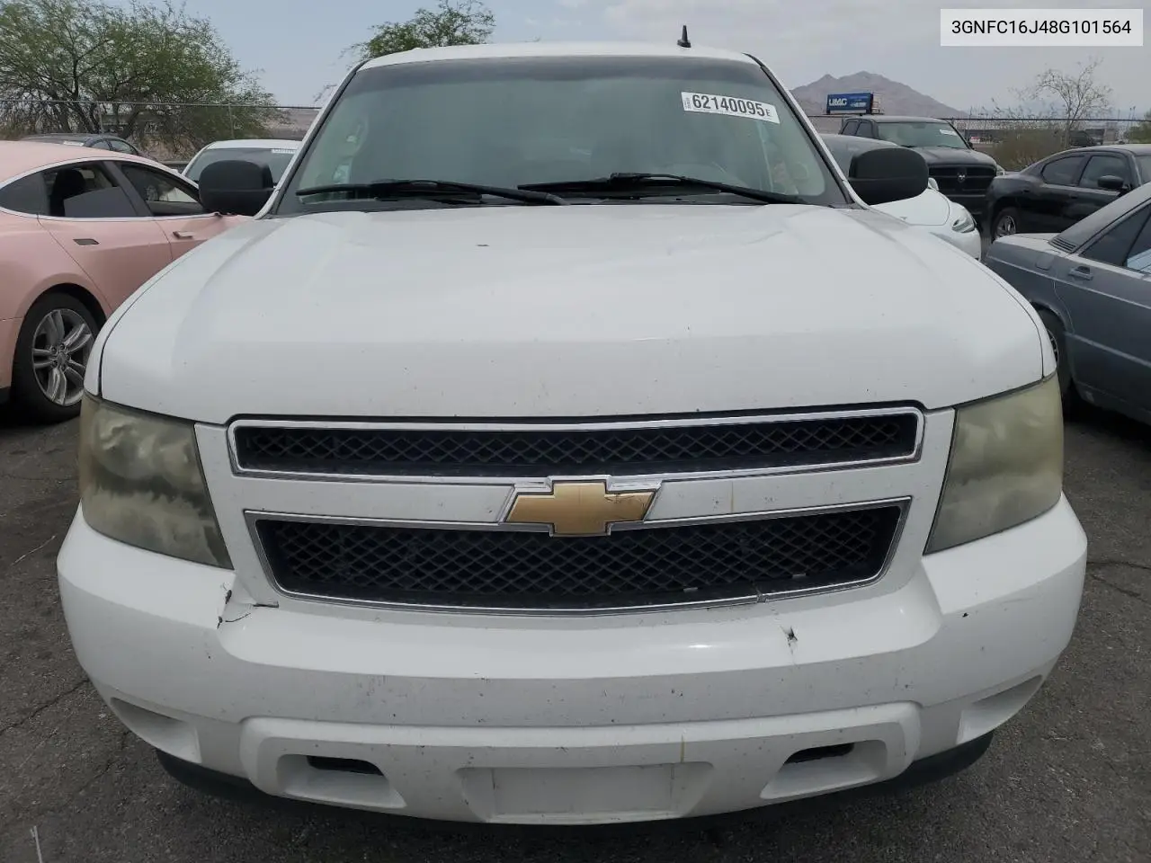 2008 Chevrolet Suburban C1500 Ls VIN: 3GNFC16J48G101564 Lot: 62140095