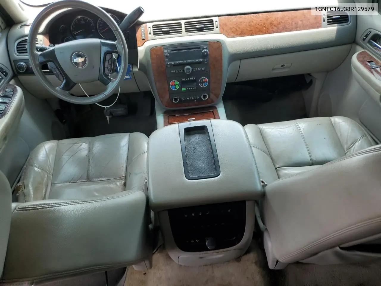 2008 Chevrolet Suburban C1500 Ls VIN: 1GNFC16J38R129579 Lot: 62200415