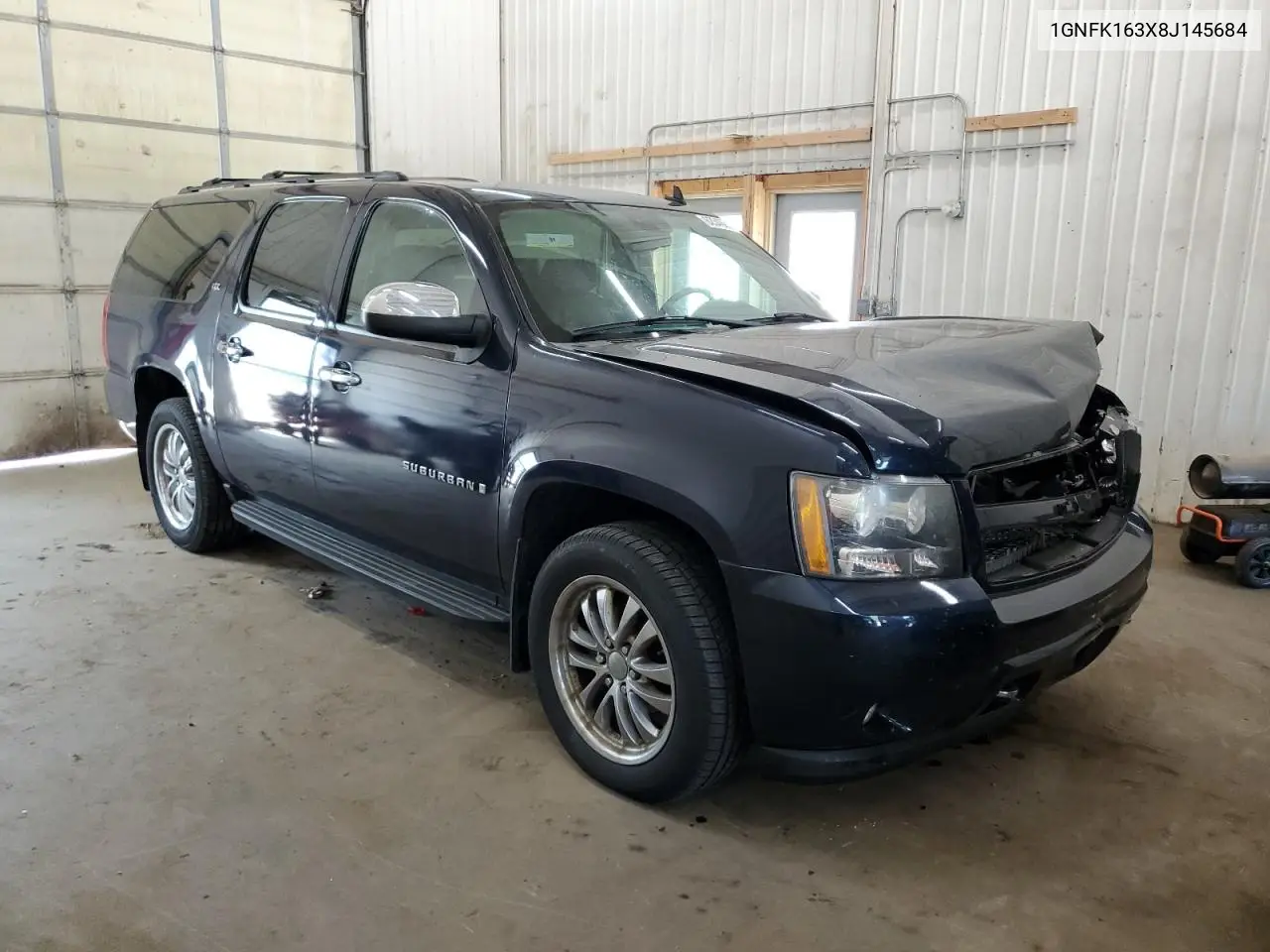 2008 Chevrolet Suburban K1500 Ls VIN: 1GNFK163X8J145684 Lot: 62346885