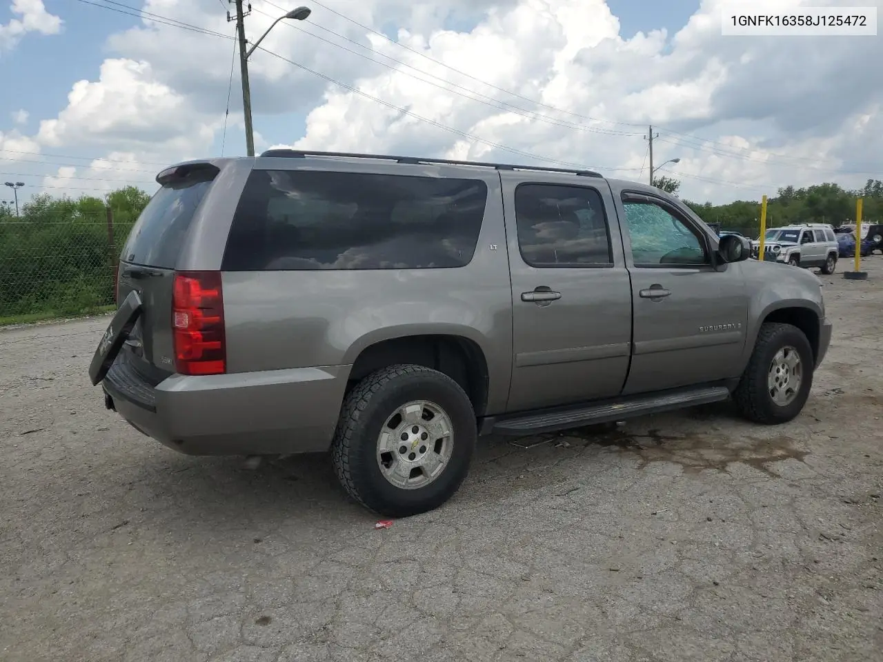 2008 Chevrolet Suburban K1500 Ls VIN: 1GNFK16358J125472 Lot: 62400035