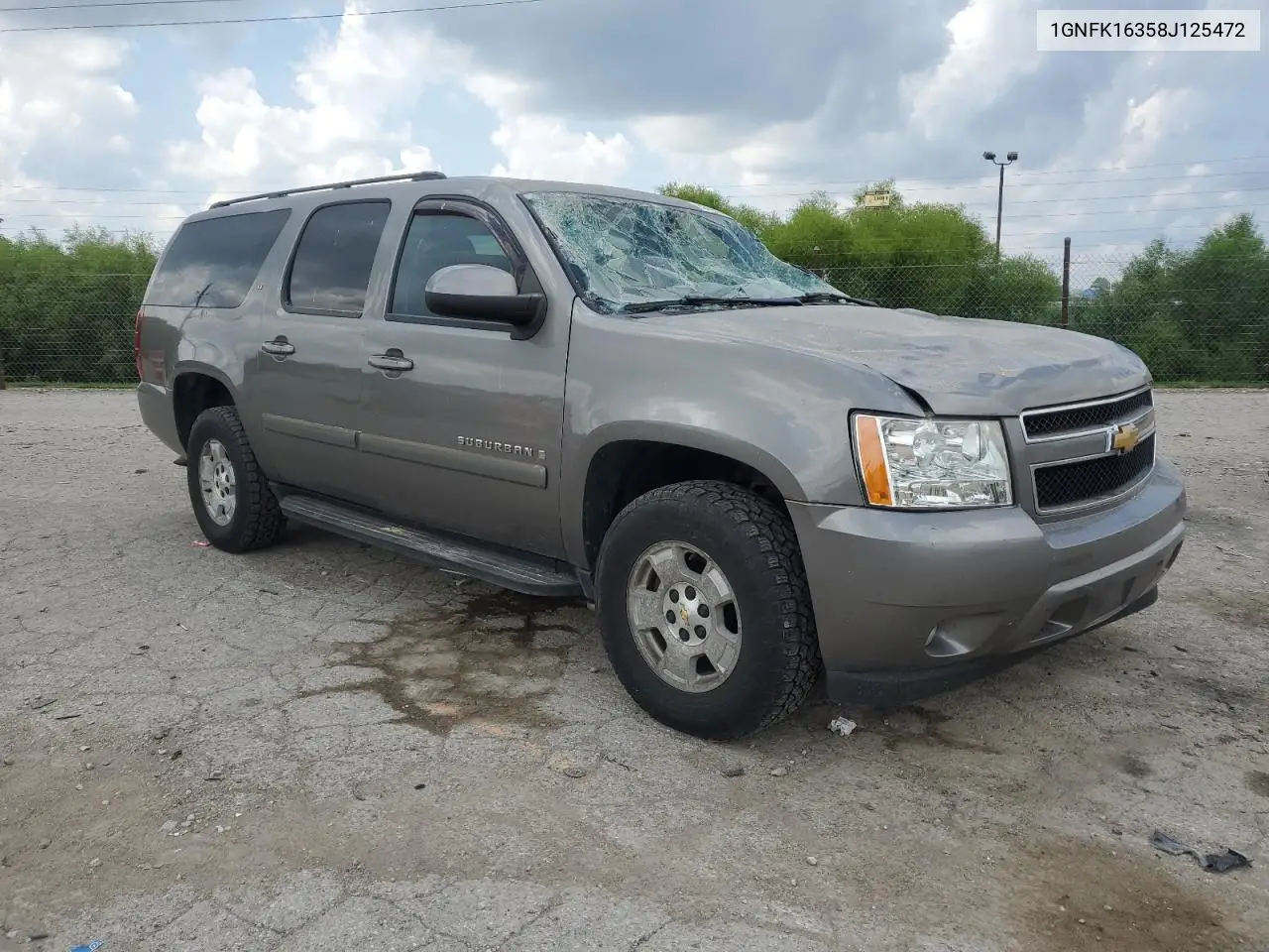 2008 Chevrolet Suburban K1500 Ls VIN: 1GNFK16358J125472 Lot: 62400035