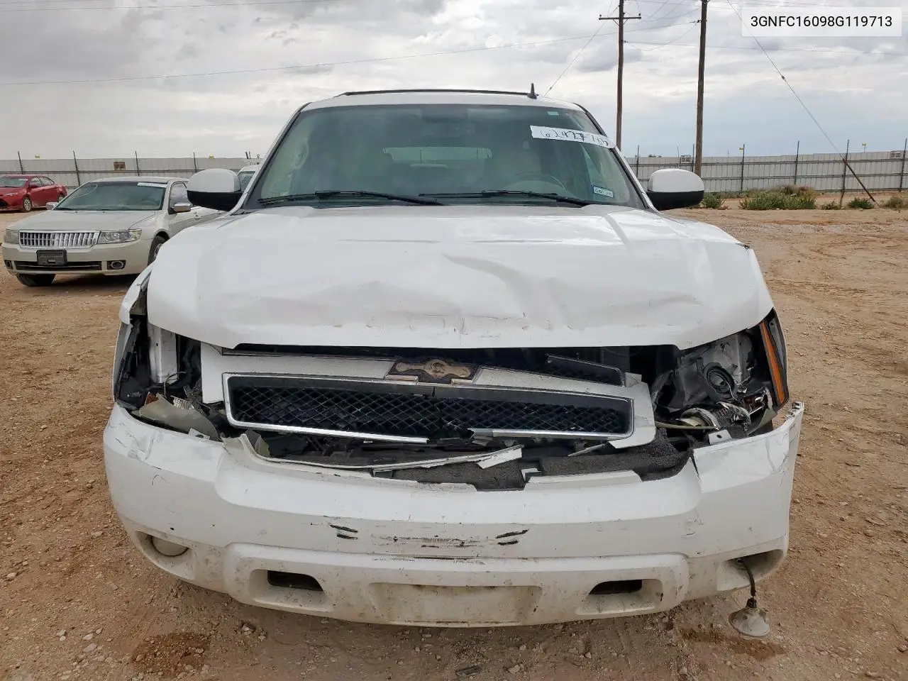 2008 Chevrolet Suburban C1500 Ls VIN: 3GNFC16098G119713 Lot: 62427785