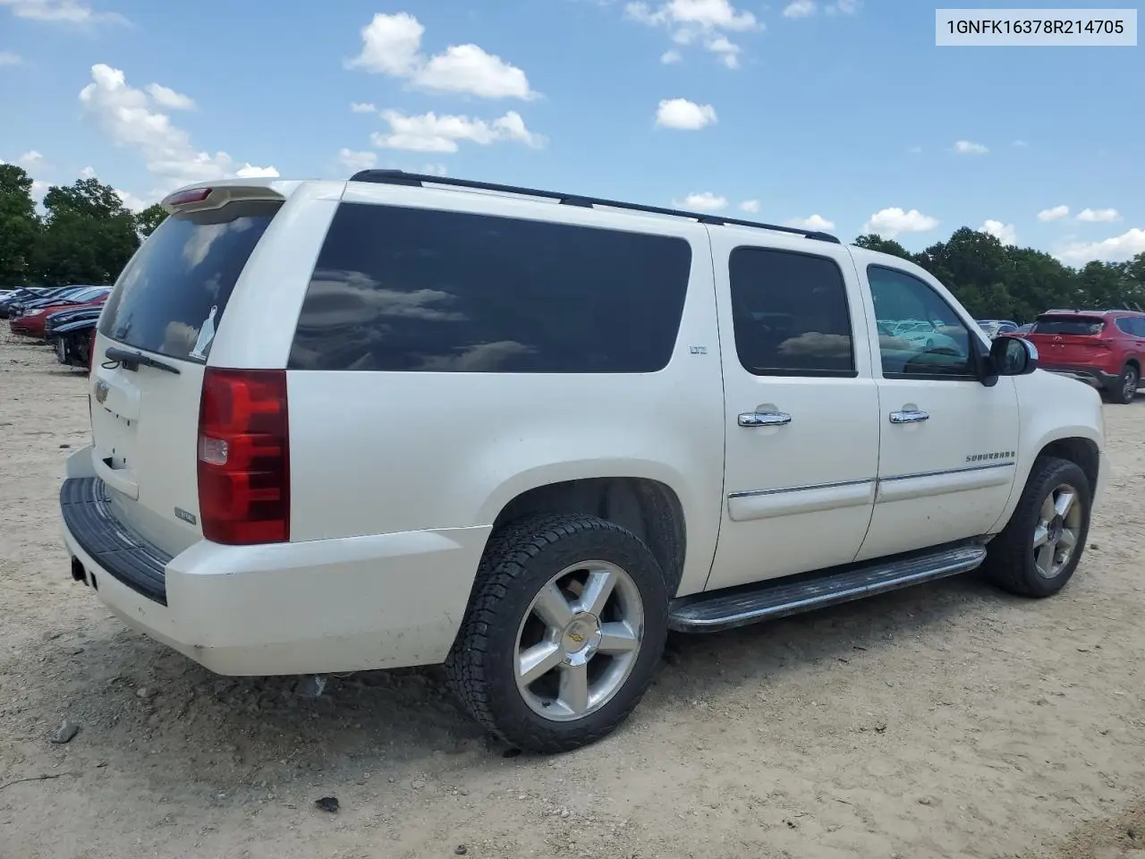 2008 Chevrolet Suburban K1500 Ls VIN: 1GNFK16378R214705 Lot: 62660585