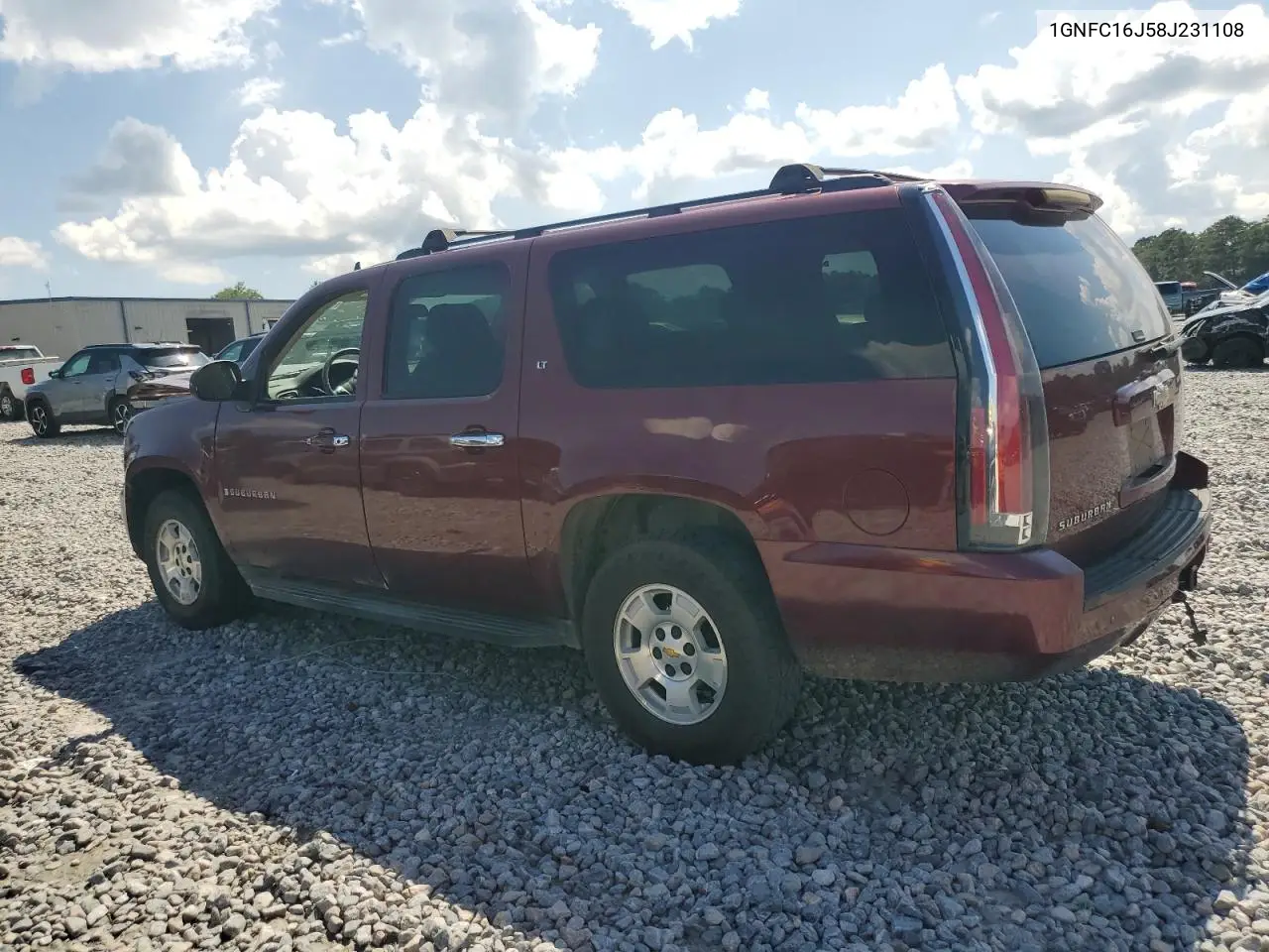 2008 Chevrolet Suburban C1500 Ls VIN: 1GNFC16J58J231108 Lot: 62749555