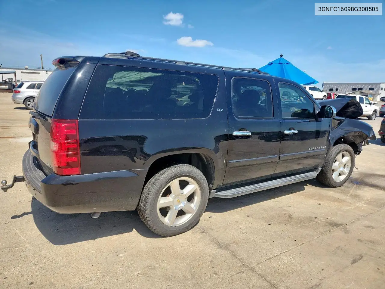 2008 Chevrolet Suburban C1500 Ls VIN: 3GNFC16098G300505 Lot: 63067345