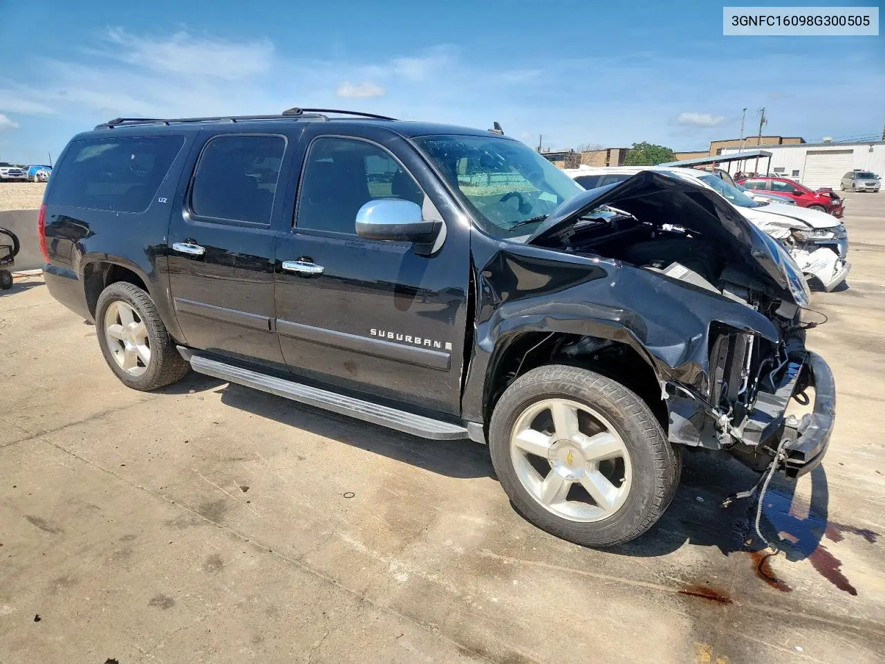 2008 Chevrolet Suburban C1500 Ls VIN: 3GNFC16098G300505 Lot: 63067345