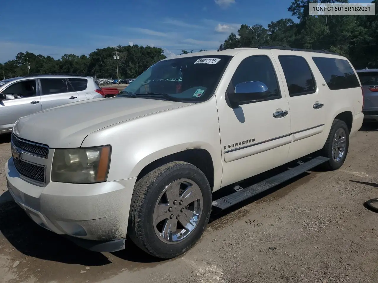 2008 Chevrolet Suburban C1500 Ls VIN: 1GNFC16018R182031 Lot: 65017175