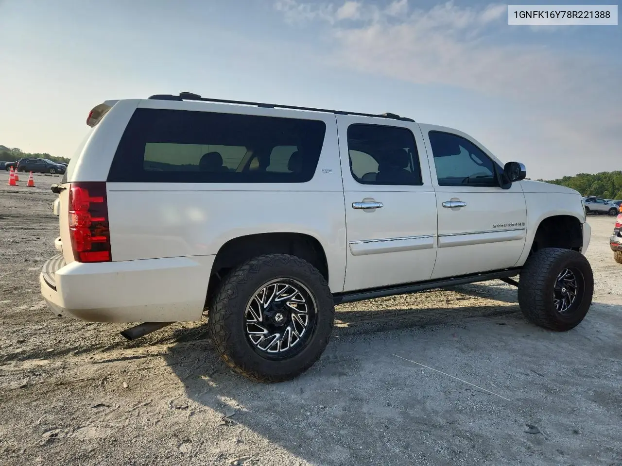 1gnfk16y78r221388 1GNFK16Y78R221388 2008 Chevrolet Suburban K1500 Ls