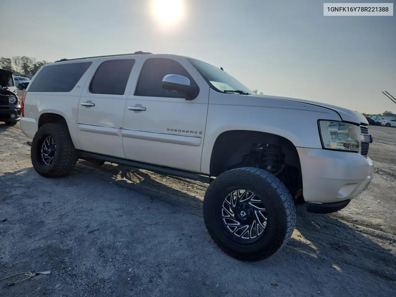 1gnfk16y78r221388 1GNFK16Y78R221388 2008 Chevrolet Suburban K1500 Ls
