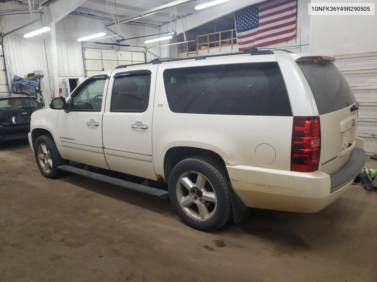 2009 Chevrolet Suburban K1500 Ltz VIN: 1GNFK36Y49R290505 Lot: 43282705