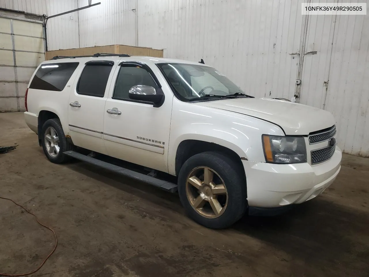 2009 Chevrolet Suburban K1500 Ltz VIN: 1GNFK36Y49R290505 Lot: 43282705