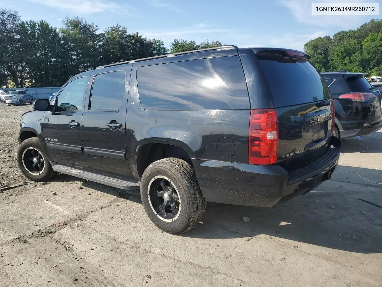 2009 Chevrolet Suburban K1500 Lt VIN: 1GNFK26349R260712 Lot: 62537685