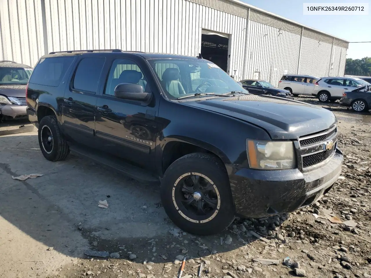 2009 Chevrolet Suburban K1500 Lt VIN: 1GNFK26349R260712 Lot: 62537685