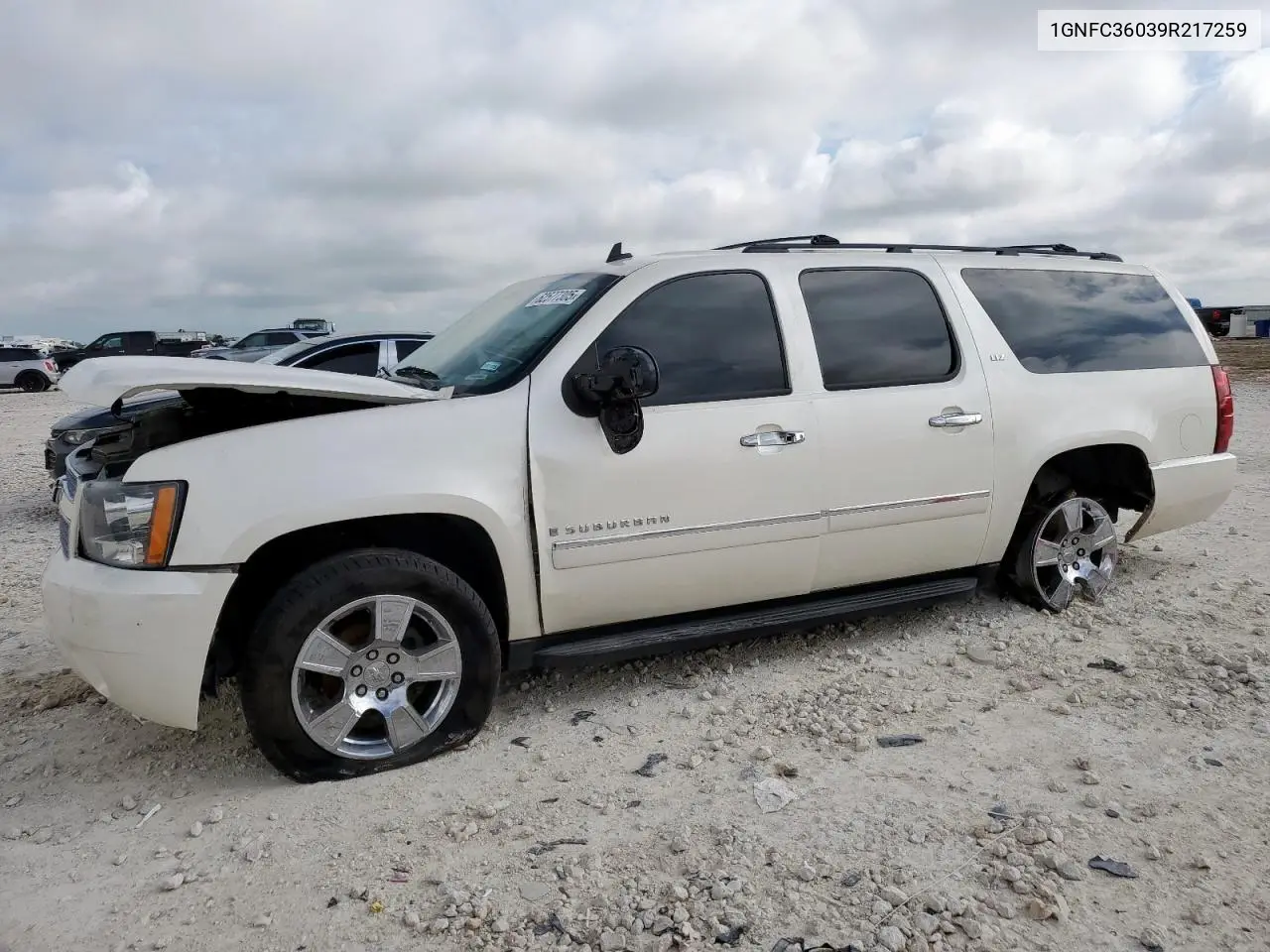 2009 Chevrolet Suburban C1500 Ltz VIN: 1GNFC36039R217259 Lot: 62577305