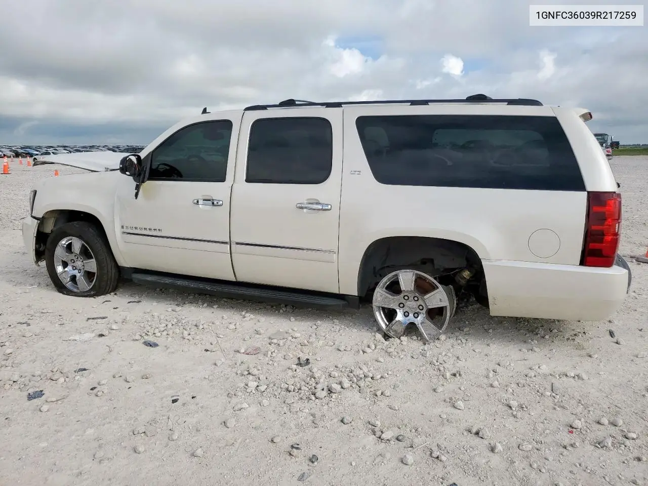 2009 Chevrolet Suburban C1500 Ltz VIN: 1GNFC36039R217259 Lot: 62577305