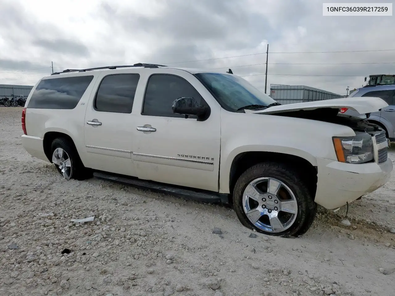 2009 Chevrolet Suburban C1500 Ltz VIN: 1GNFC36039R217259 Lot: 62577305