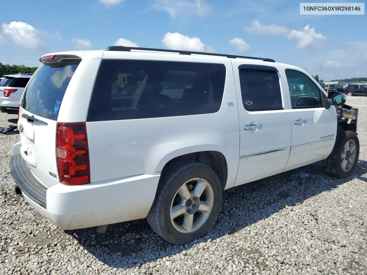 2009 Chevrolet Suburban C1500 Ltz VIN: 1GNFC360X9R298146 Lot: 62812405