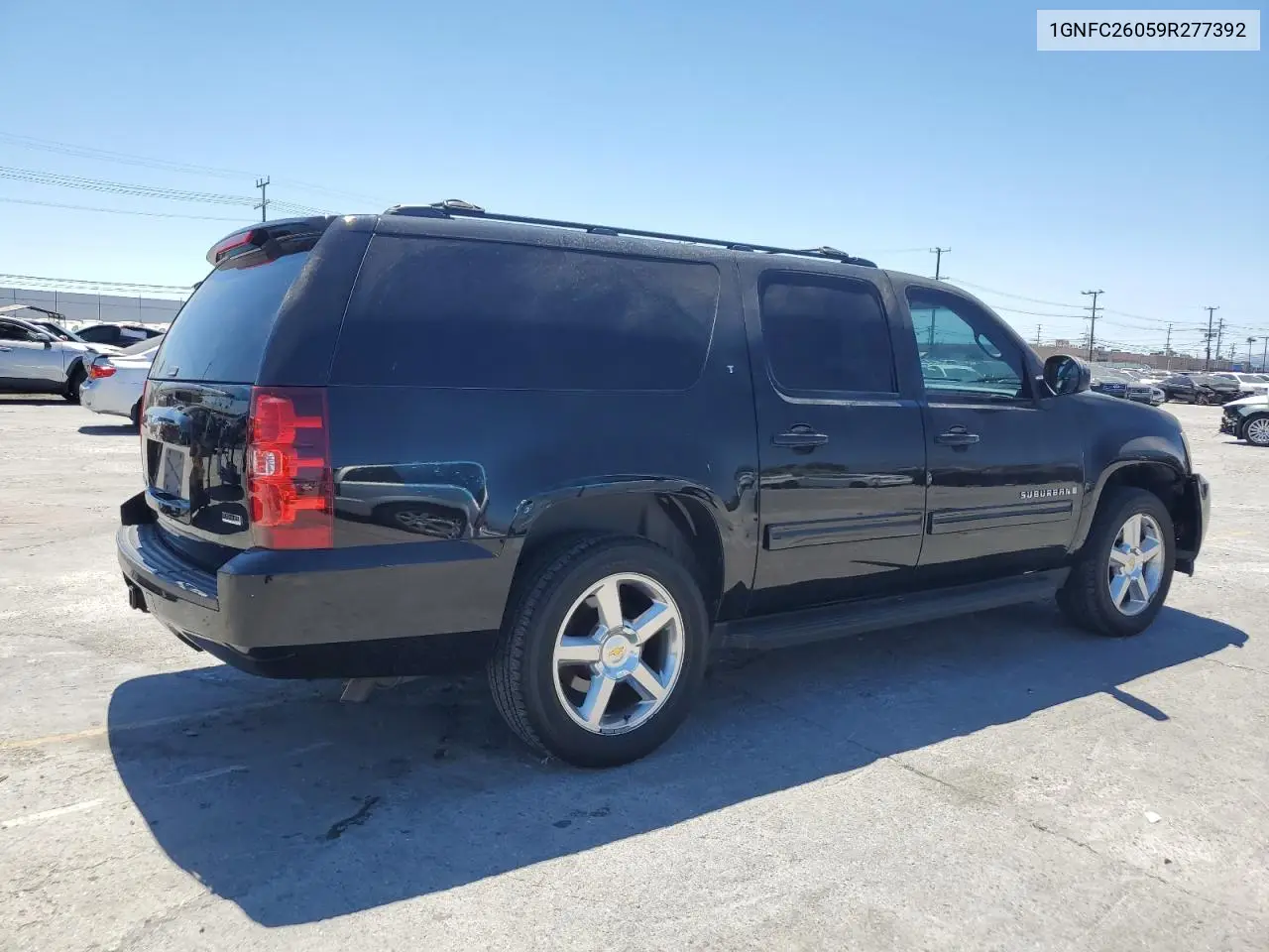 2009 Chevrolet Suburban C1500 Lt VIN: 1GNFC26059R277392 Lot: 63123855