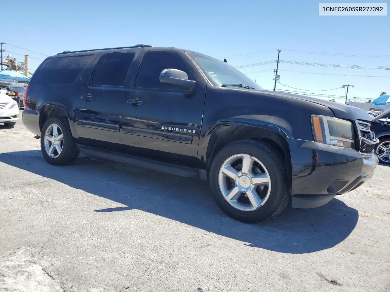 2009 Chevrolet Suburban C1500 Lt VIN: 1GNFC26059R277392 Lot: 63123855