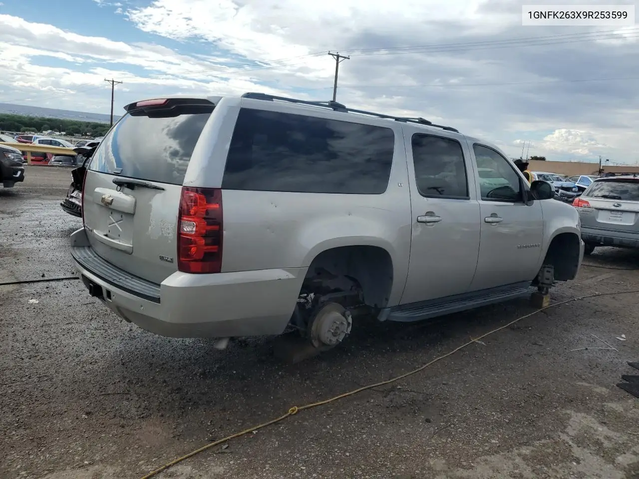 2009 Chevrolet Suburban K1500 Lt VIN: 1GNFK263X9R253599 Lot: 63340985