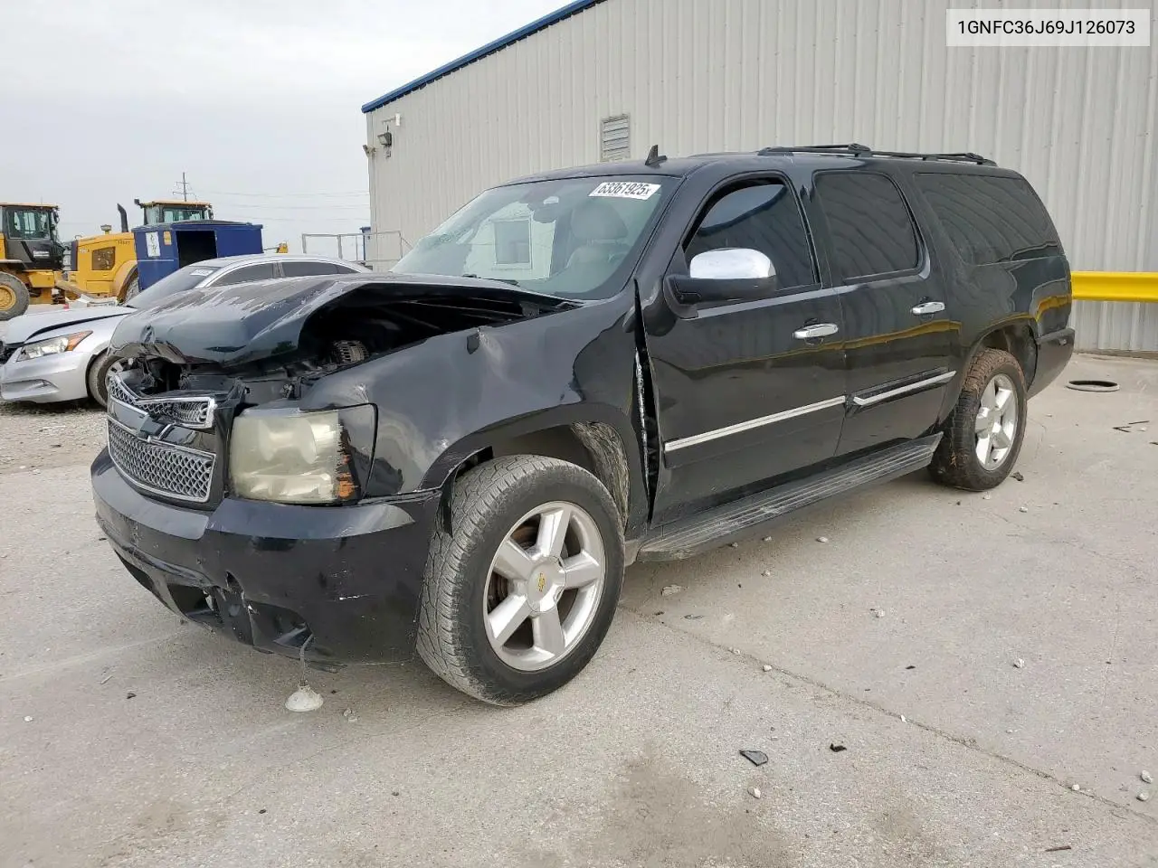 2009 Chevrolet Suburban C1500 Ltz VIN: 1GNFC36J69J126073 Lot: 63361925