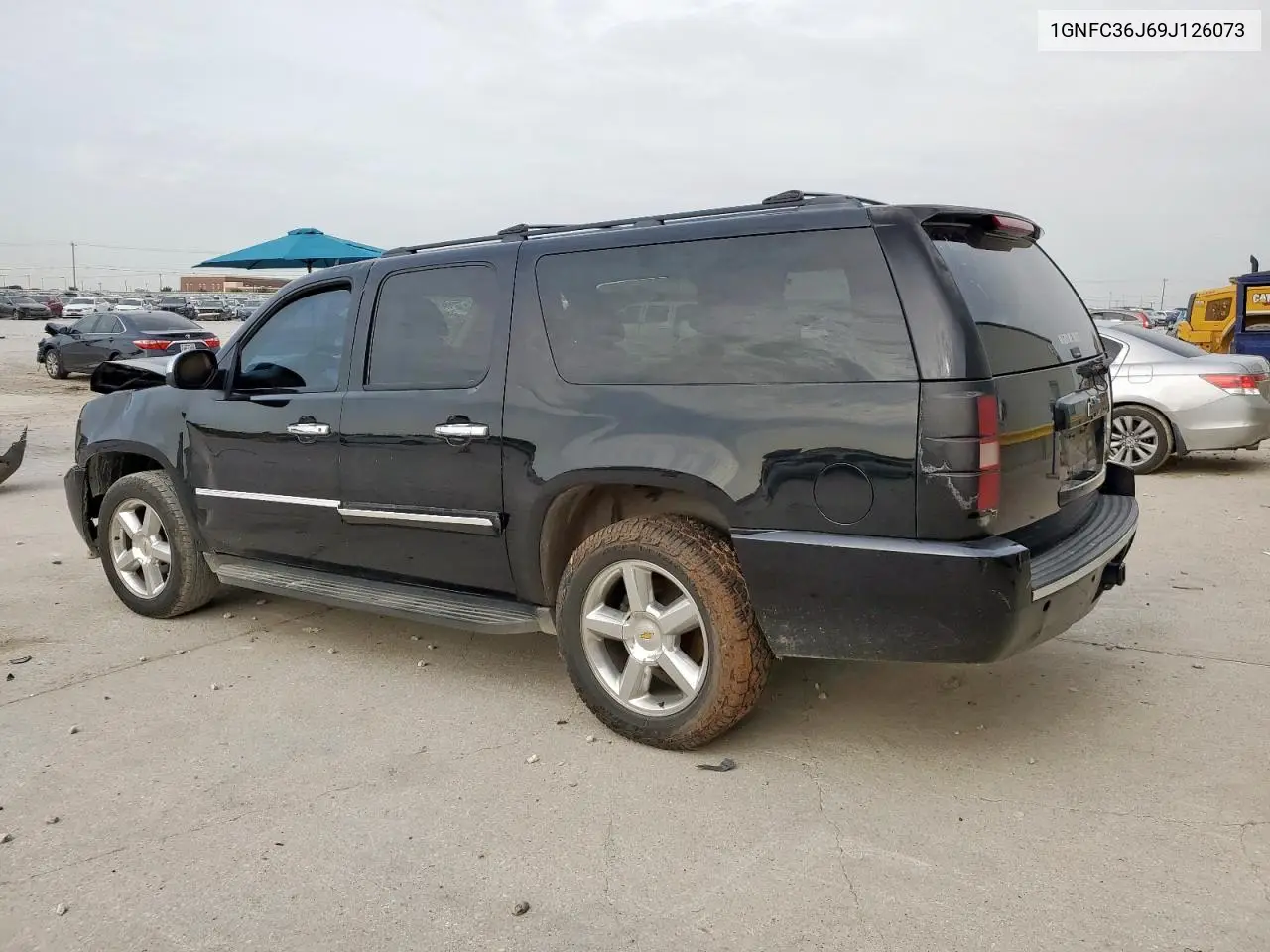 2009 Chevrolet Suburban C1500 Ltz VIN: 1GNFC36J69J126073 Lot: 63361925