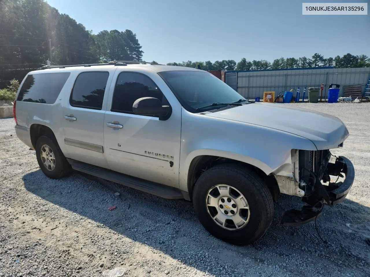 2010 Chevrolet Suburban K1500 Lt VIN: 1GNUKJE36AR135296 Lot: 60987135