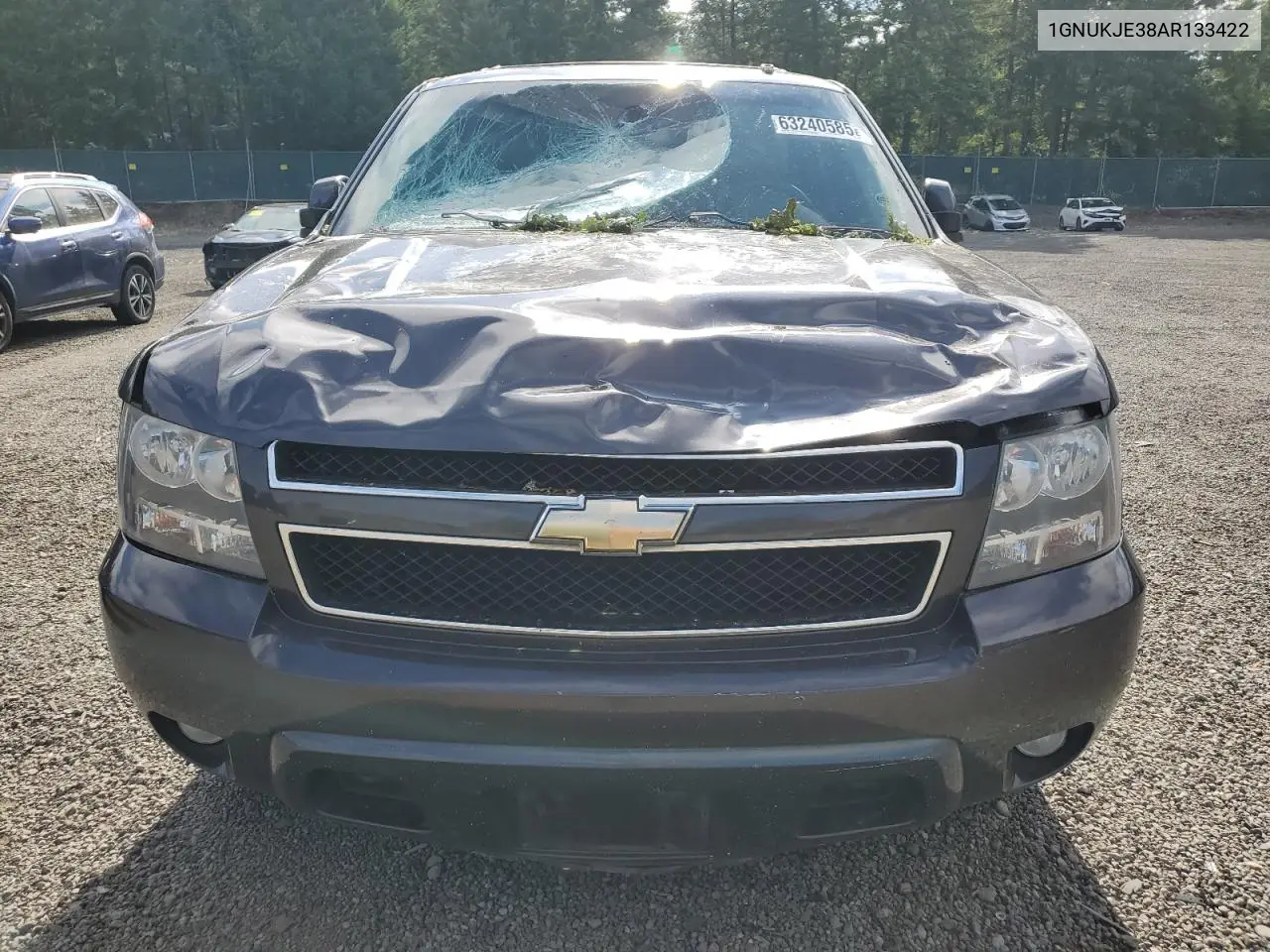 2010 Chevrolet Suburban K1500 Lt VIN: 1GNUKJE38AR133422 Lot: 63240585