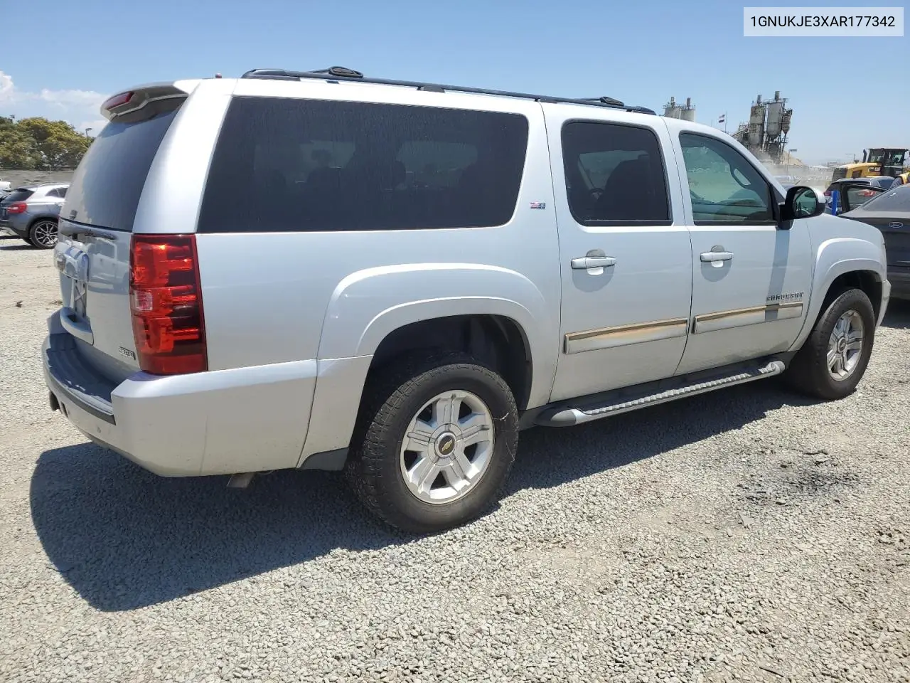 2010 Chevrolet Suburban K1500 Lt VIN: 1GNUKJE3XAR177342 Lot: 63342065