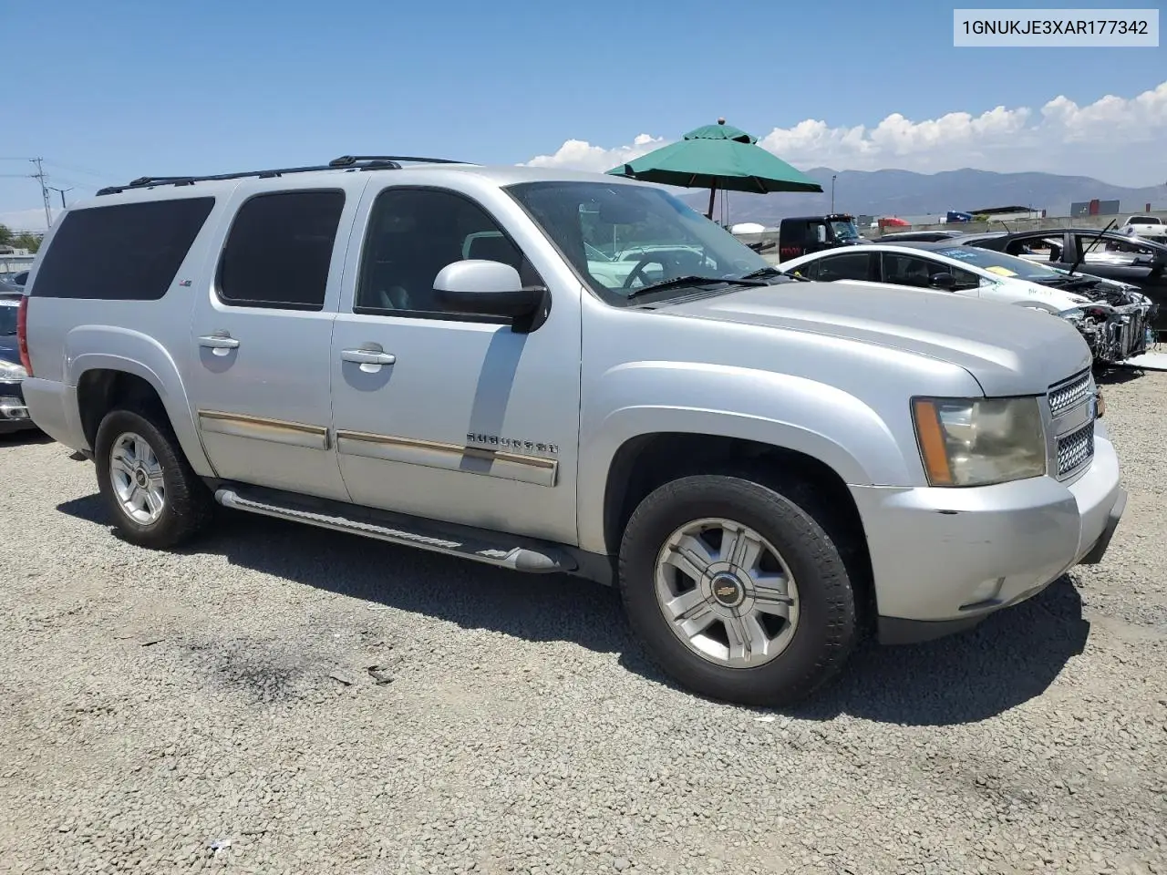 2010 Chevrolet Suburban K1500 Lt VIN: 1GNUKJE3XAR177342 Lot: 63342065