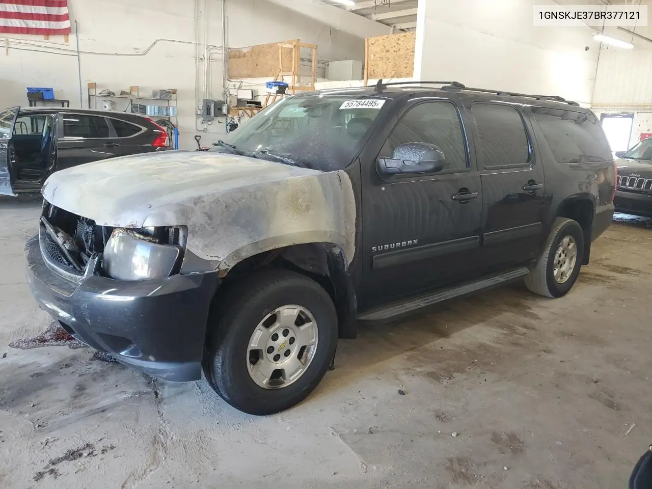2011 Chevrolet Suburban K1500 Lt VIN: 1GNSKJE37BR377121 Lot: 55784495