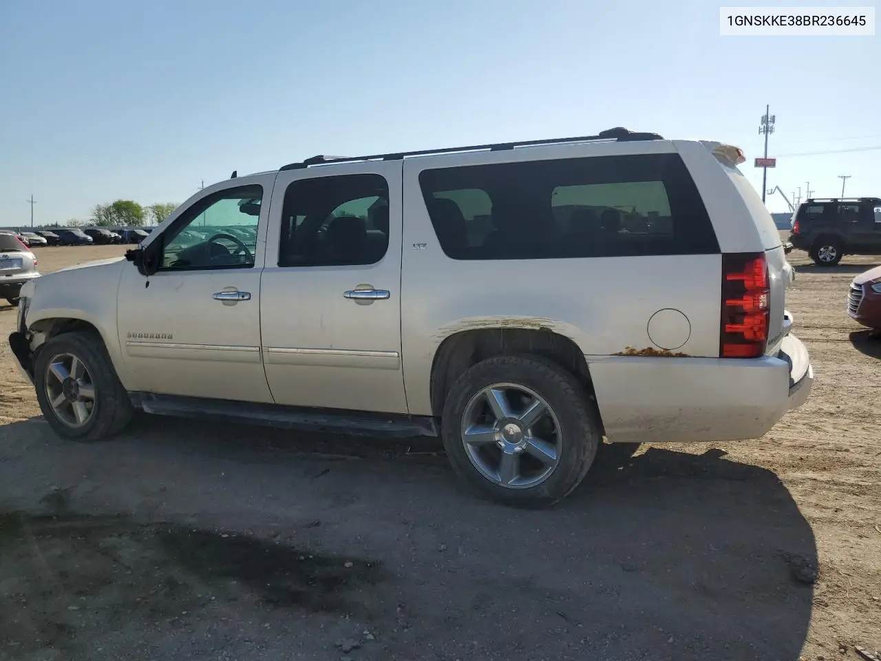 2011 Chevrolet Suburban K1500 Ltz VIN: 1GNSKKE38BR236645 Lot: 57072555