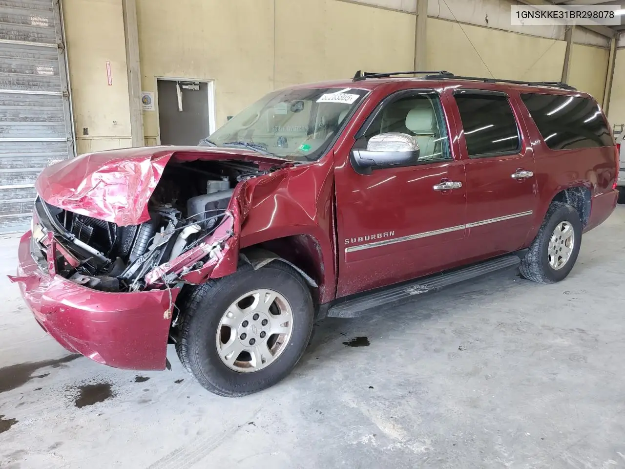 2011 Chevrolet Suburban K1500 Ltz VIN: 1GNSKKE31BR298078 Lot: 62283805