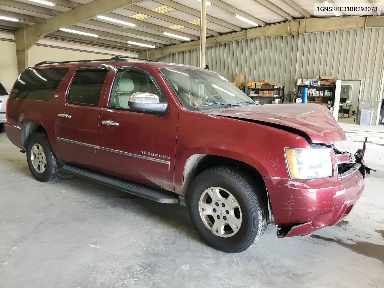2011 Chevrolet Suburban K1500 Ltz VIN: 1GNSKKE31BR298078 Lot: 62283805