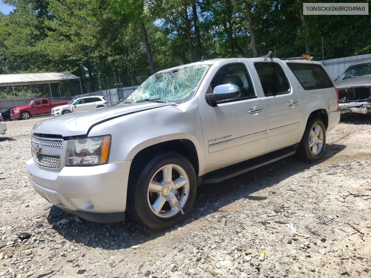 2011 Chevrolet Suburban C1500 Ltz VIN: 1GNSCKE06BR204960 Lot: 63022145