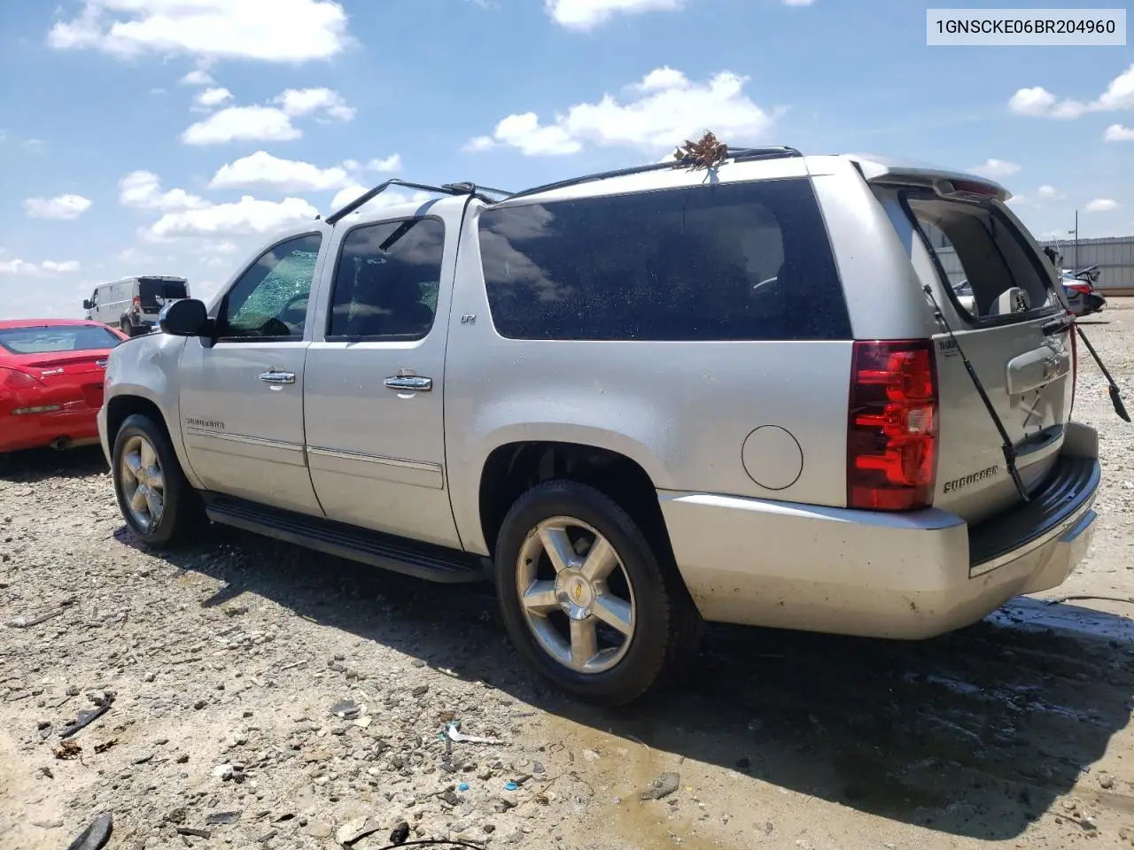 2011 Chevrolet Suburban C1500 Ltz VIN: 1GNSCKE06BR204960 Lot: 63022145