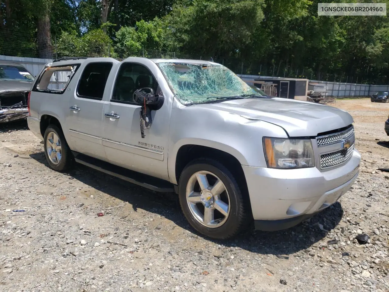 2011 Chevrolet Suburban C1500 Ltz VIN: 1GNSCKE06BR204960 Lot: 63022145