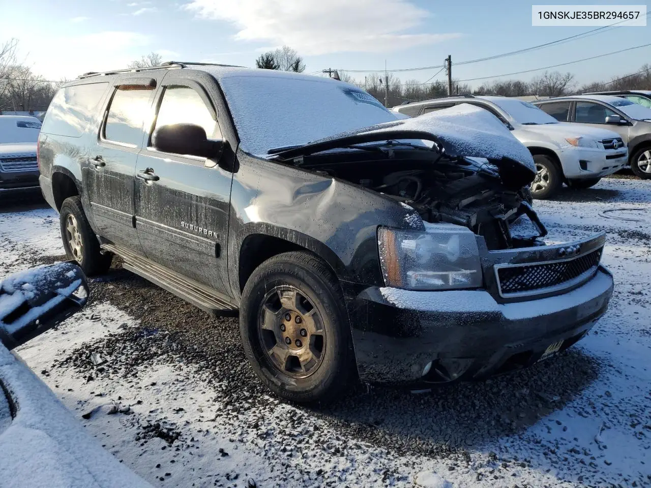 2011 Chevrolet Suburban K1500 Lt VIN: 1GNSKJE35BR294657 Lot: 88922375