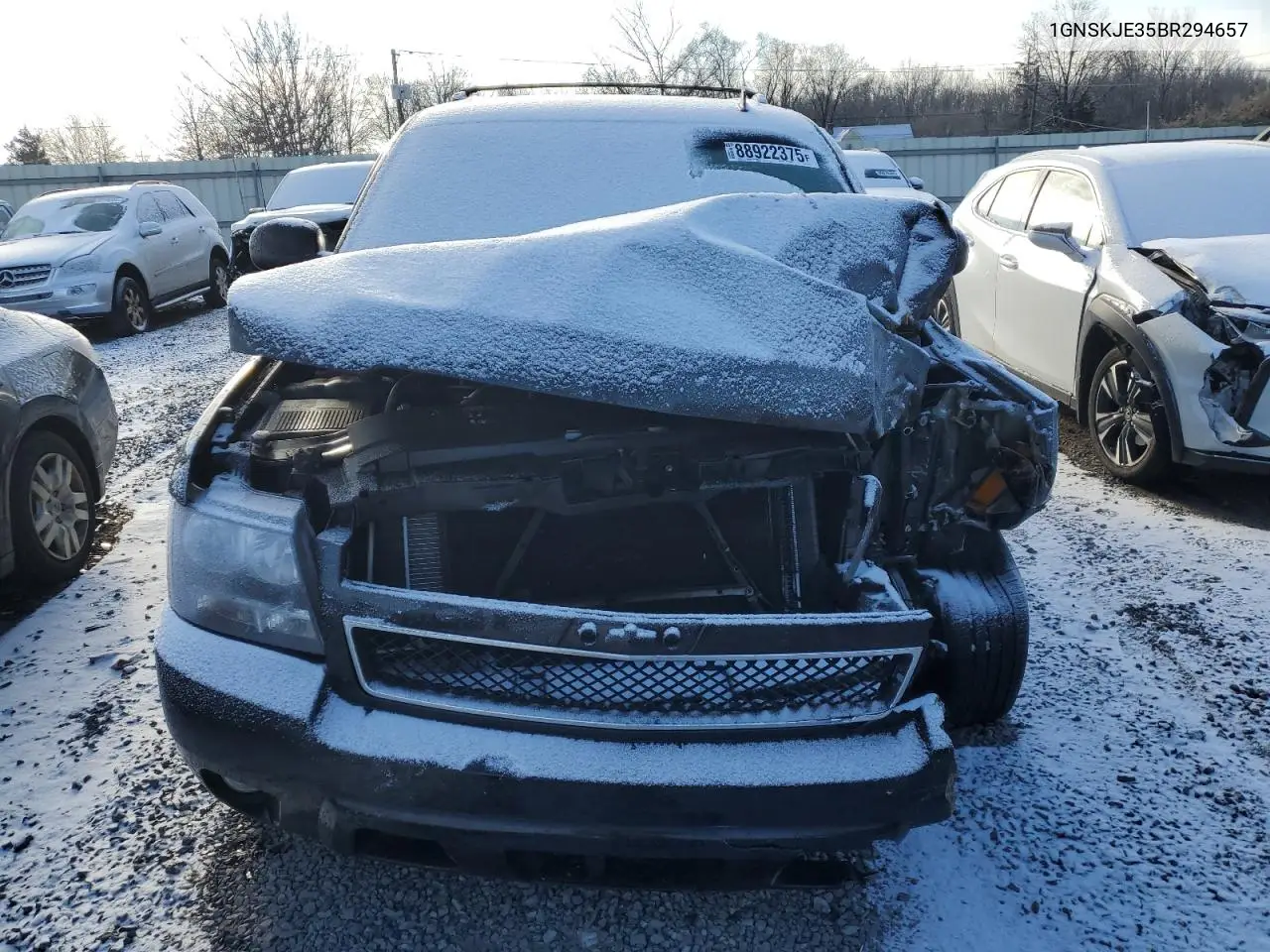 2011 Chevrolet Suburban K1500 Lt VIN: 1GNSKJE35BR294657 Lot: 88922375